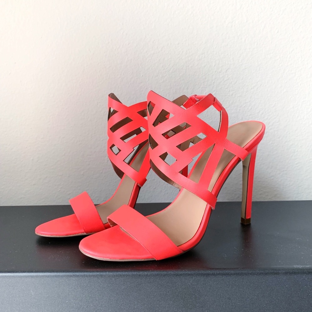 Fifth City Erin Cut-out Caged Heel Sandal